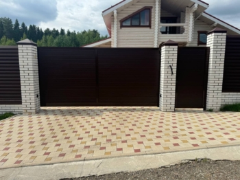 Откатные ворота Alutech Prestige