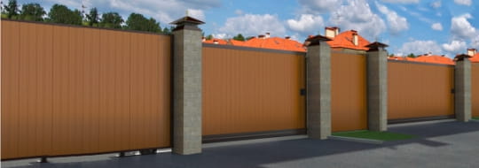 Откатные ворота DoorHan